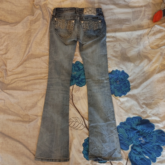 Miss Me embellished Boot cut Stretch jeans - Picture 5 of 11